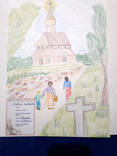 Constantin Corolenco, cl. IV, ”Principesa Natalia Dadiani”, Chișinău, prof. Nina Goldur