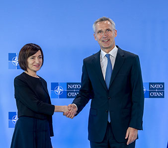 Visit to NATO by the Prime Minister of Moldova