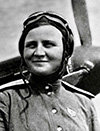 летчица Екатерина Буданова