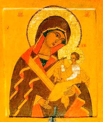 Икона Божией Матери Одигитрия12 Шуйская