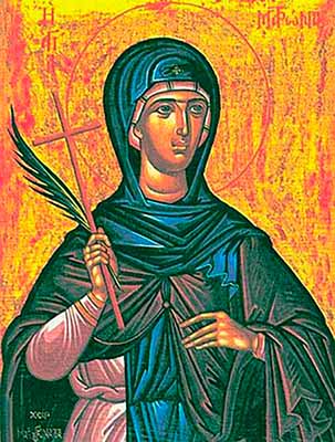 Святая мученица Матрона12 Солунская