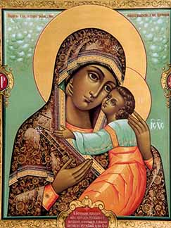 Чухломская (Галичская)12 икона Божией Матери