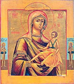 Икона Божией Матери12 Кипрская
