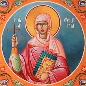 великомученица Евфимия12