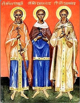 Евтропия, Клеоника и Василиска12